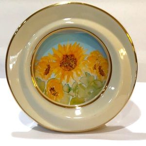 Lenox ceramic picture frame gold trim